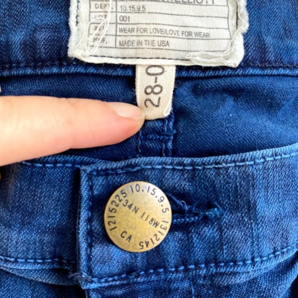 Current/Elliot The Ankle Skinny - Sapphire Cheetah - Picture 10 of 11